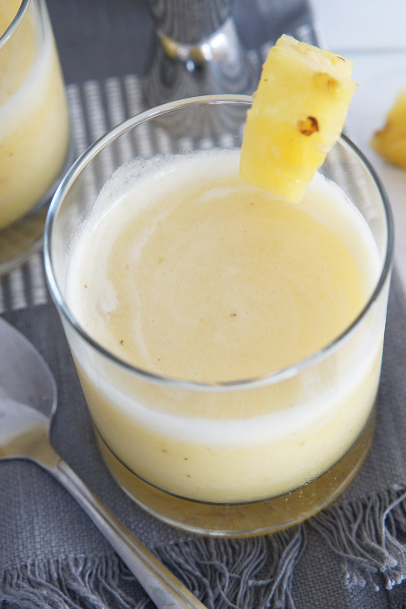 Pineapple Rum Slush - Savored Sips