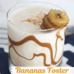 Blended Bananas Foster Daiquiri