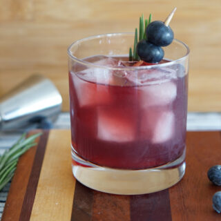 blueberry old fashioned