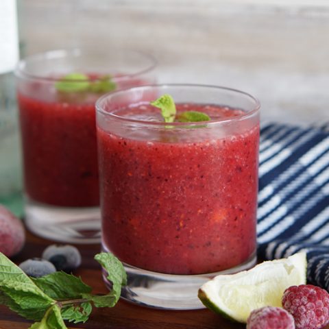 frozen mixed berry cocktail
