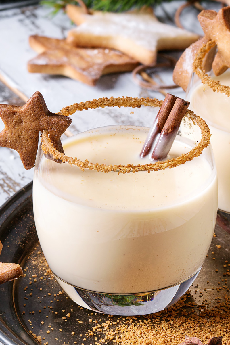 Holiday Eggnog Cocktail Recipe - Savored Sips