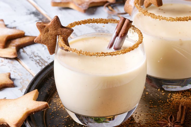 Egg Nog Cocktail Recipe