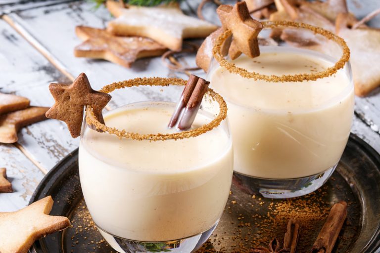Holiday Eggnog Cocktail Recipe Savored Sips