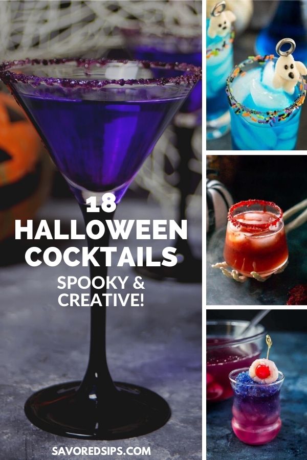 18 Festive Halloween Cocktails Savored Sips   Halloween Cocktails Pin1 