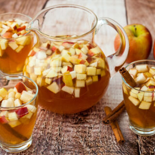 Cinnamon Apple Cider Sangria