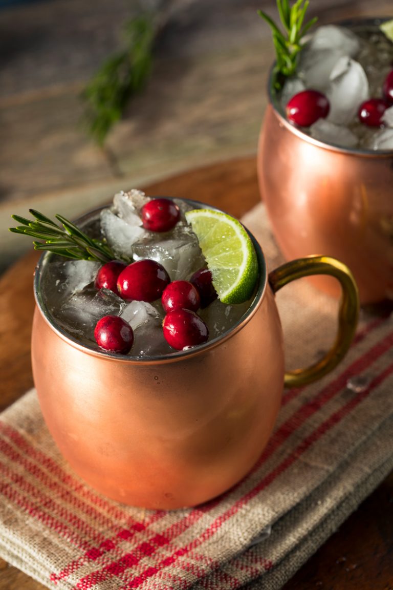 Cranberry Moscow Mule Recipe - Savored Sips