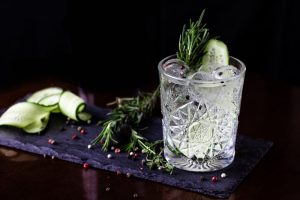 Cucumber Rosemary Tonic Mocktail