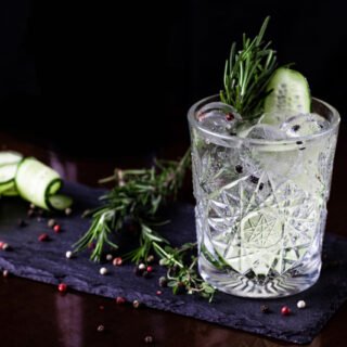 Cucumber Rosemary Tonic Mocktail