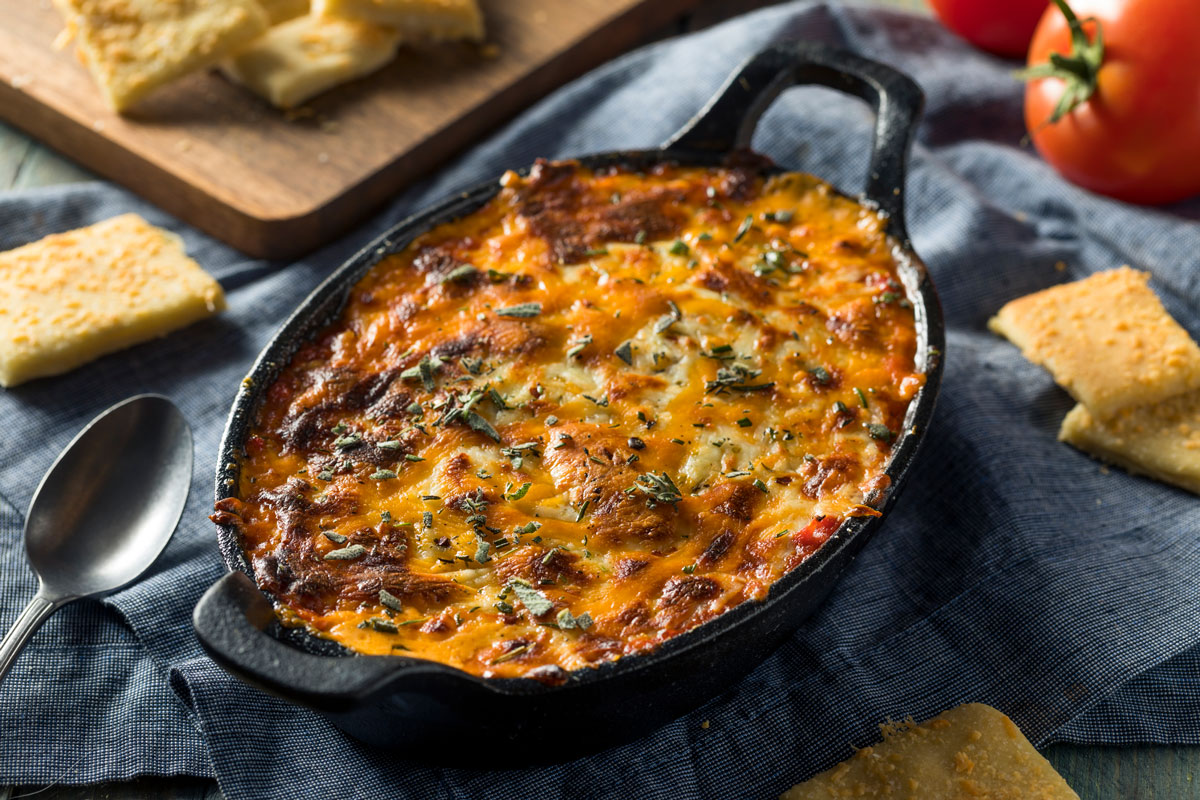 Irresistible Baked Pizza Dip - Savored Sips