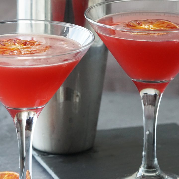 Blood Orange Martini