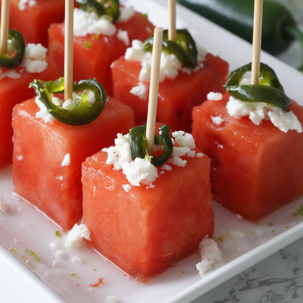 Margarita Watermelon Appetizers