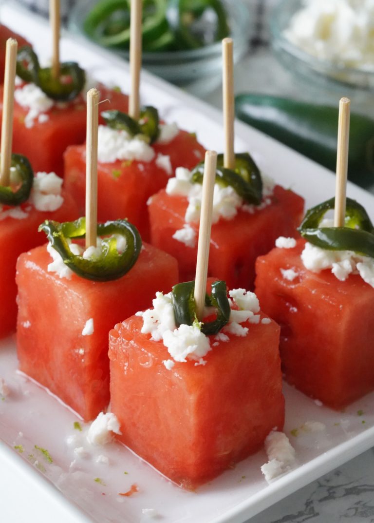 Margarita Watermelon Appetizers Savored Sips