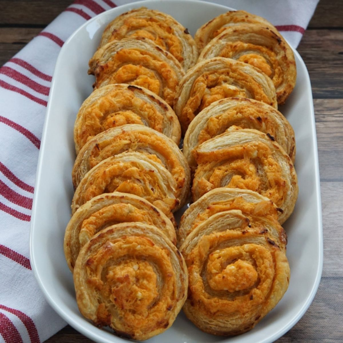 Buffalo Chicken Pinwheels