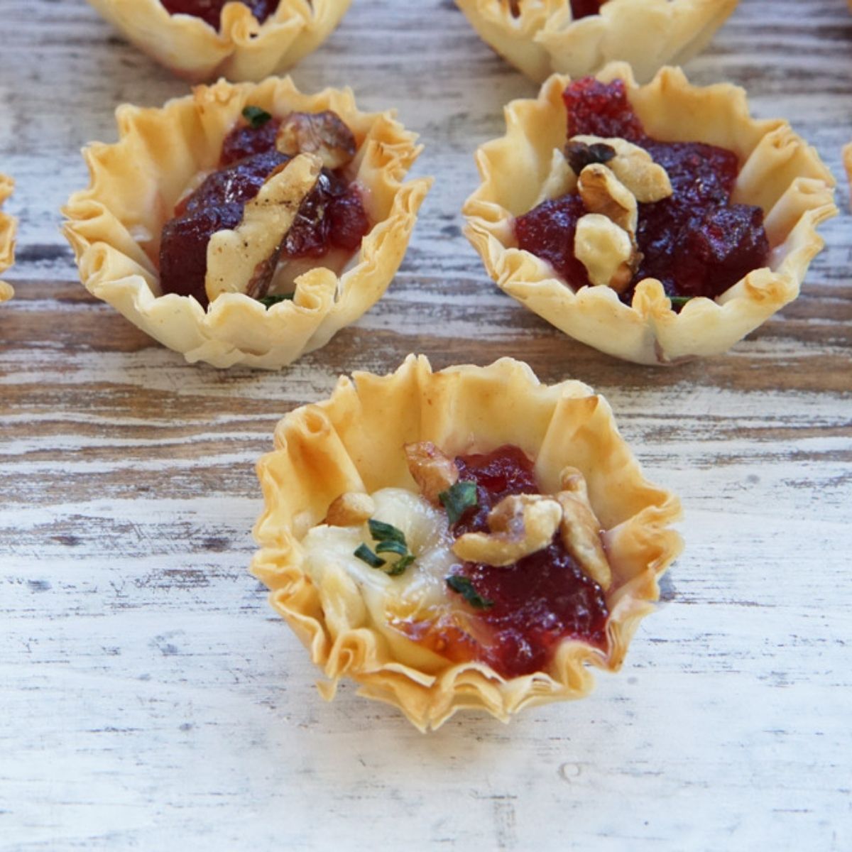 Cranberry Brie Bites