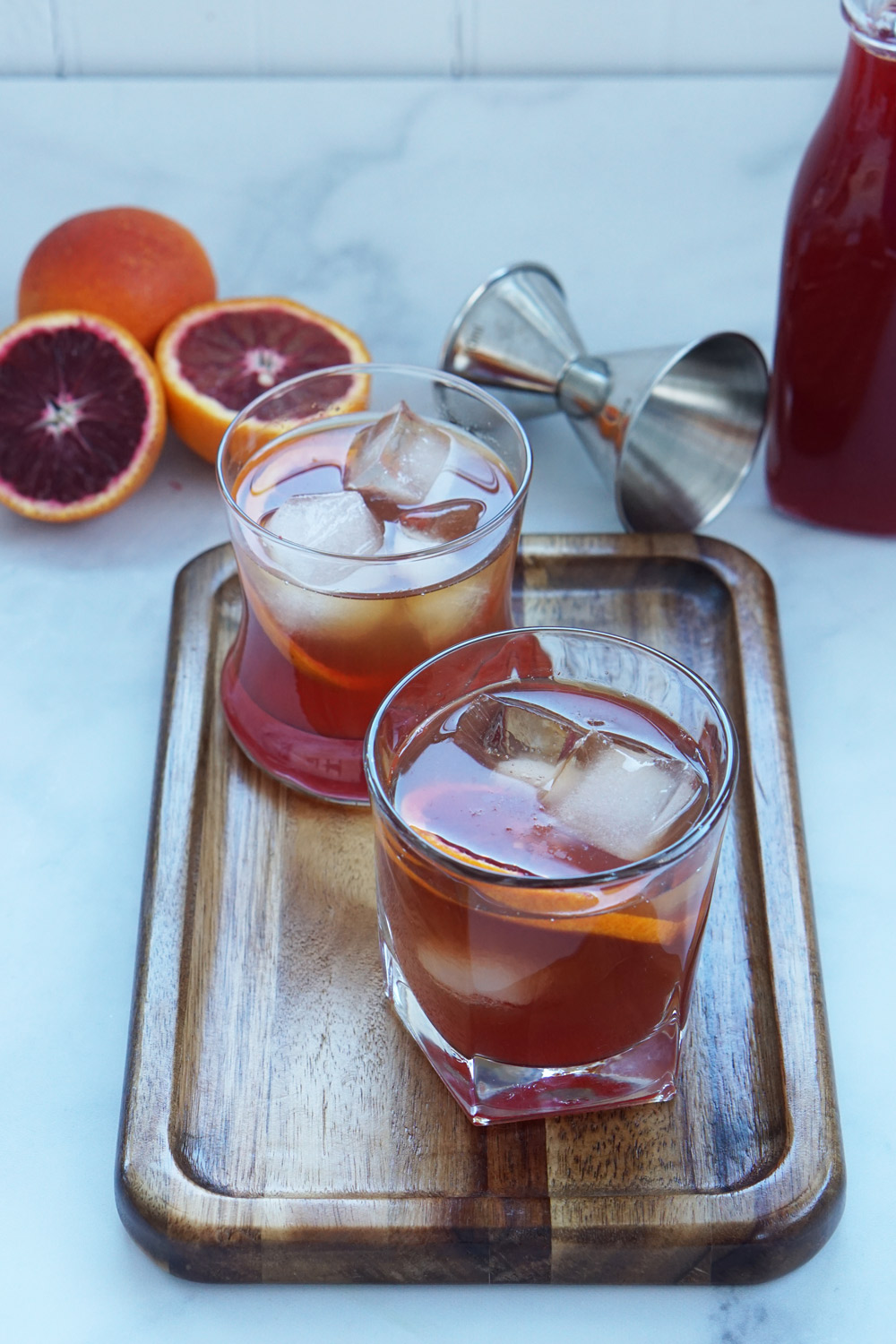 Blood Orange Old Fashioned - This Jess Cooks