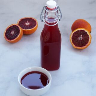 Blood Orange Simple Syrup