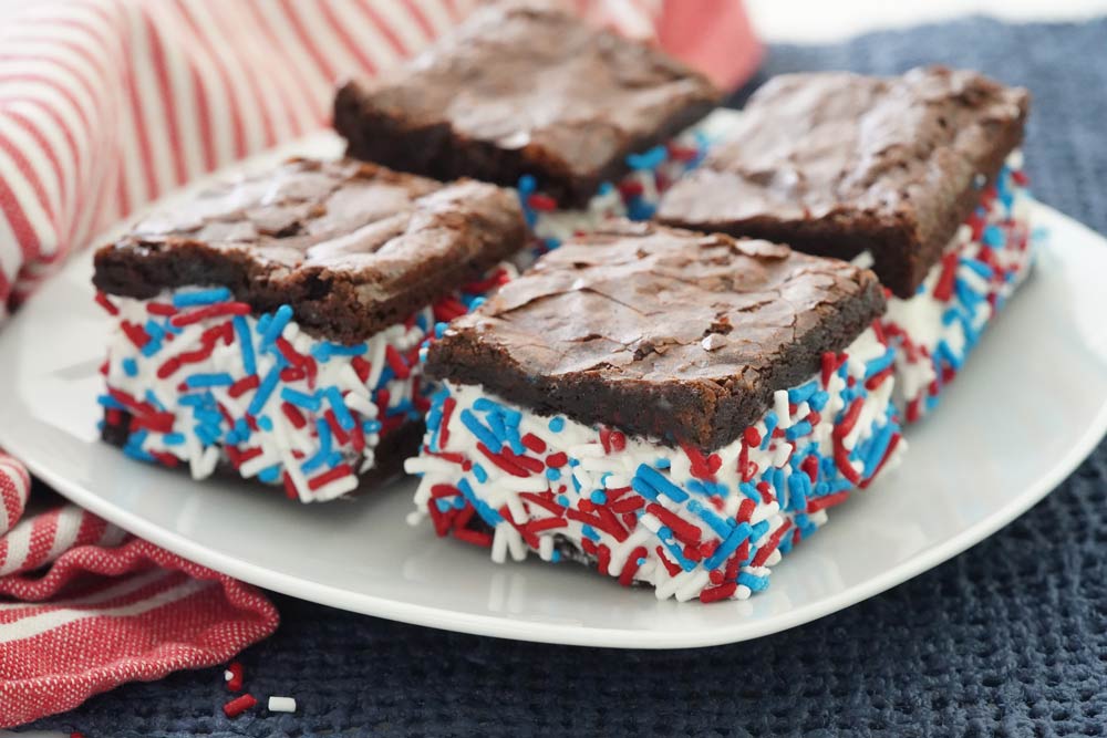 brownie sandwiches