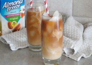 Iced Coffee with Almond Milk - Savored Sips