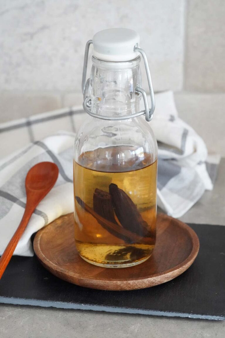 Homemade Vanilla Simple Syrup Savored Sips