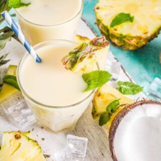 Simple 2 Ingredient Coconut Rum Cocktails