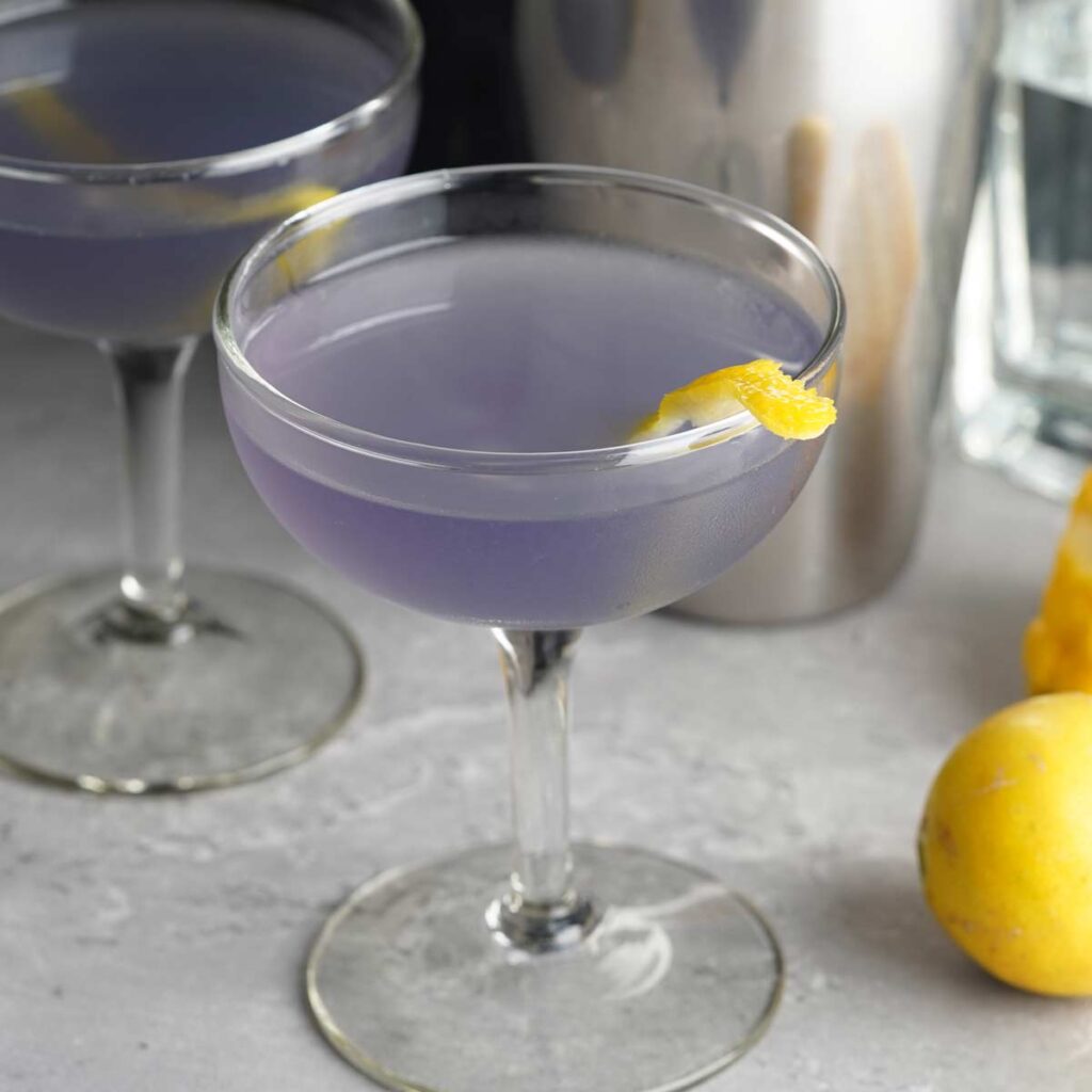 The Blue Moon Cocktail Savored Sips 