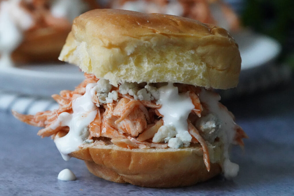 buffalo chicken sliders