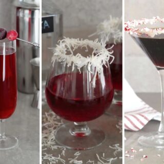 Christmas cocktails