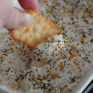 Everything but the bagel dip
