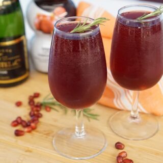 pomegranate french 75w