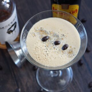 Peanut butter espresso martini