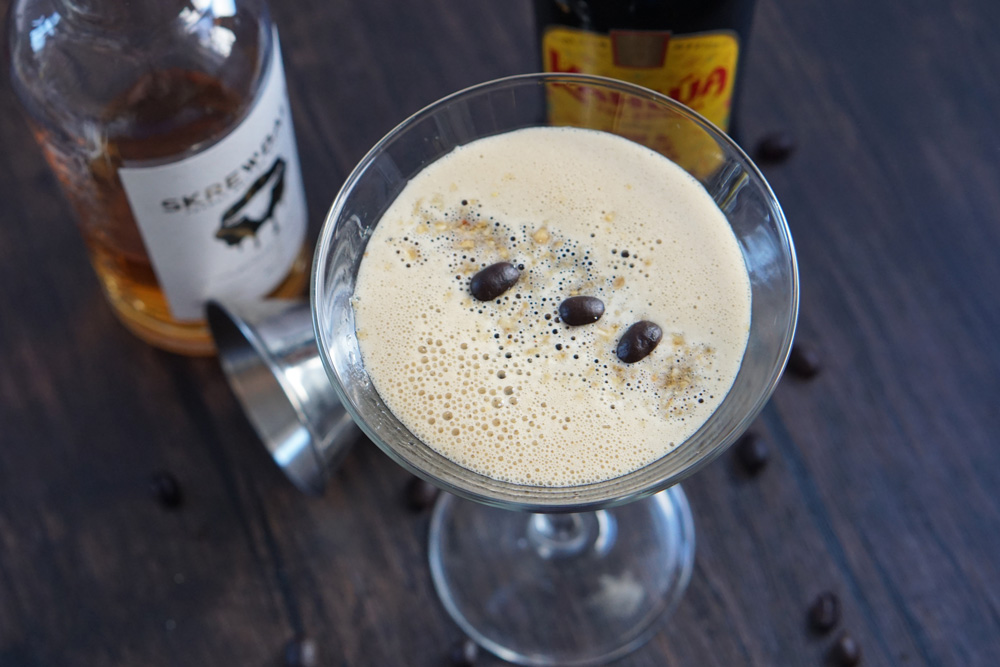 Peanut butter espresso martini