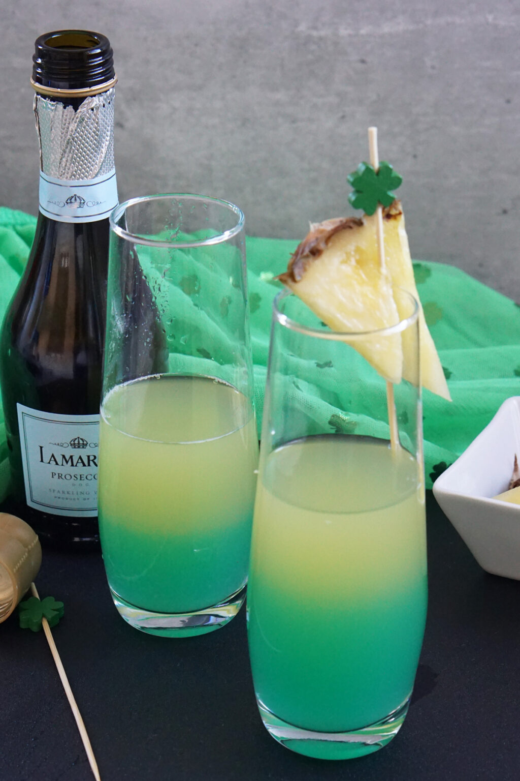 Festive Pot of Gold Mimosa - Savored Sips