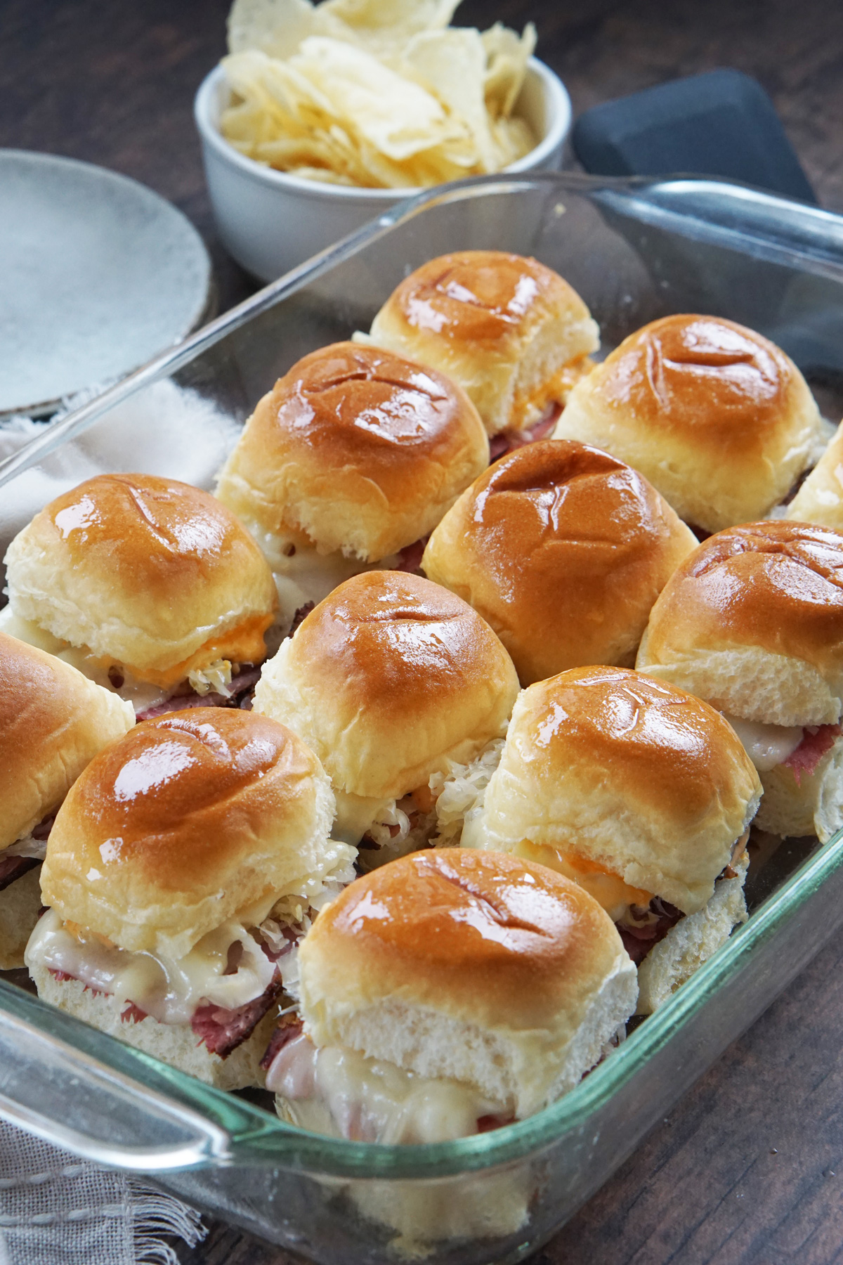 Reuben sliders