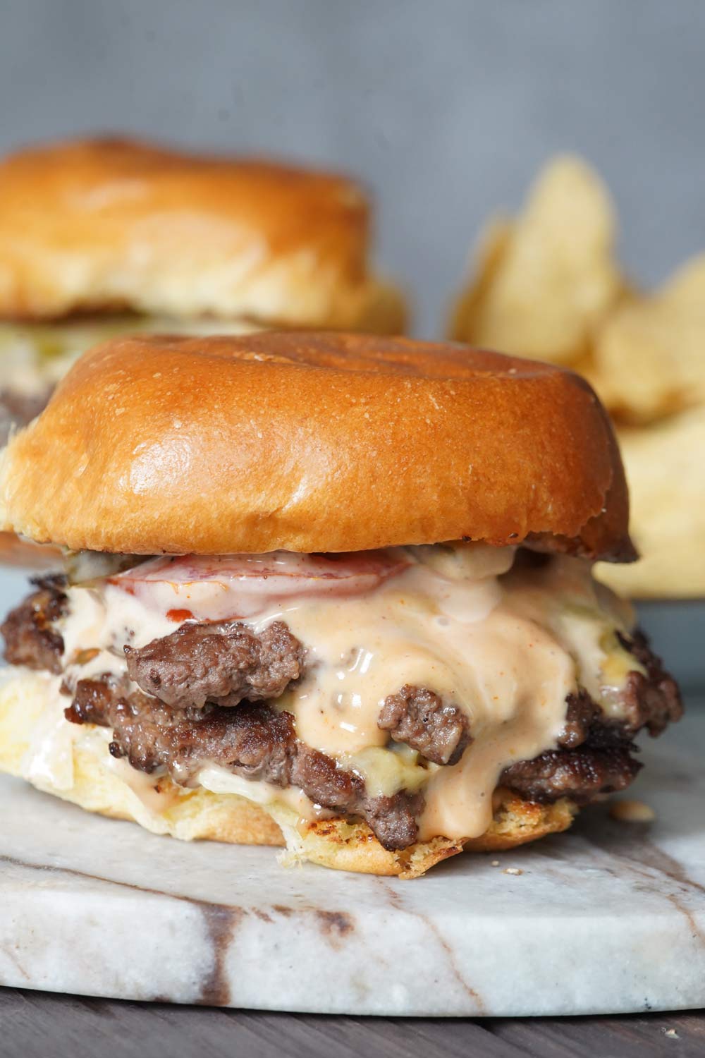smash burger sliders