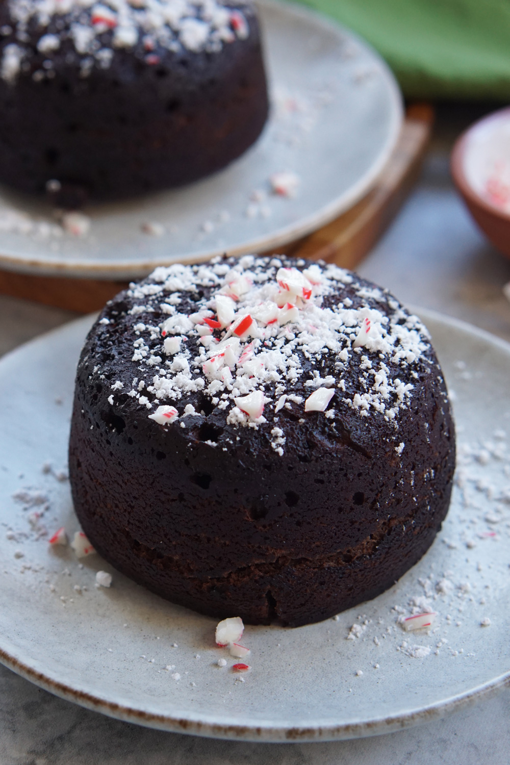 Peppermint Chocolate Lava Cake