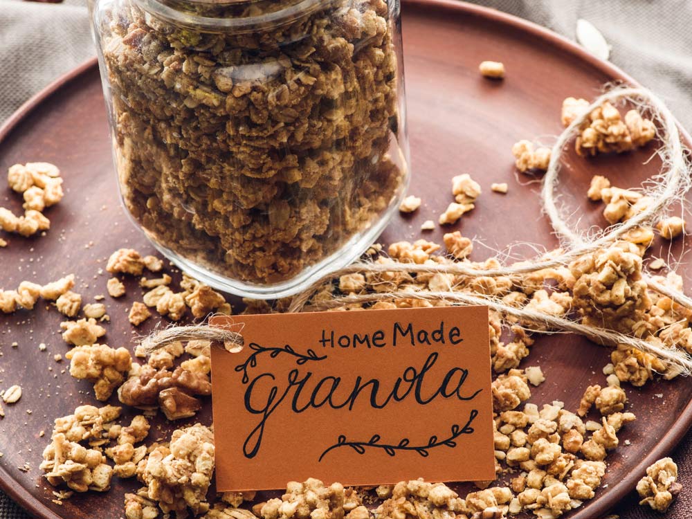Homemade granola