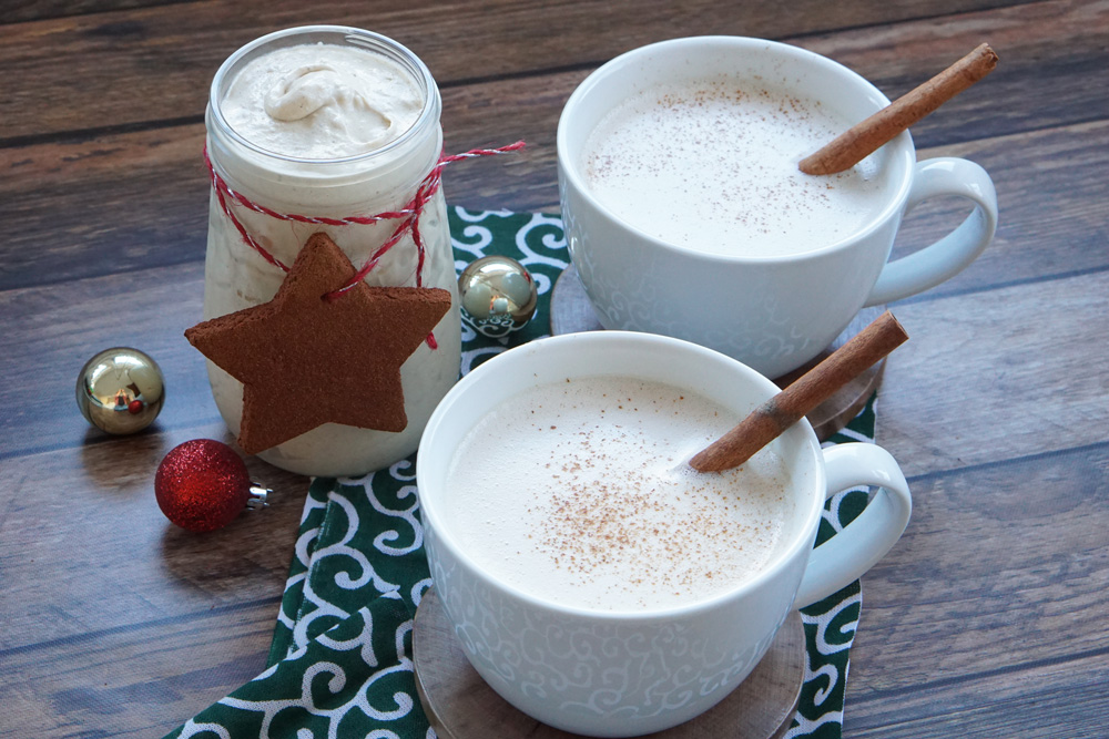 Hot butter rum batter and drinks