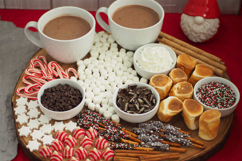 Hot chocolate board