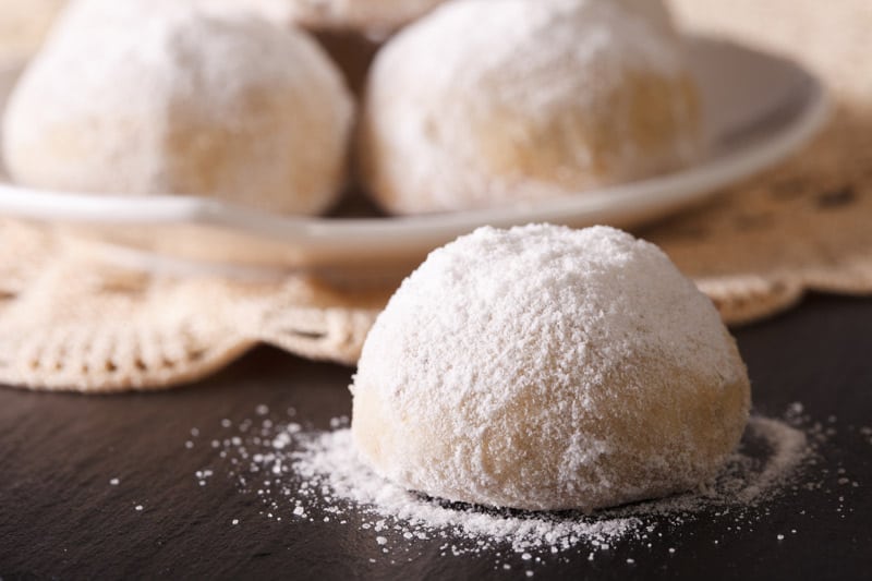 Mexican wedding cookies