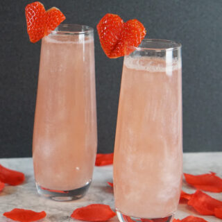 shimmery French 75