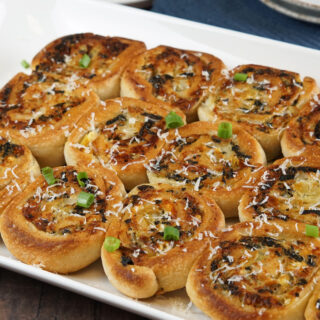 spinach and artichoke pinwheels