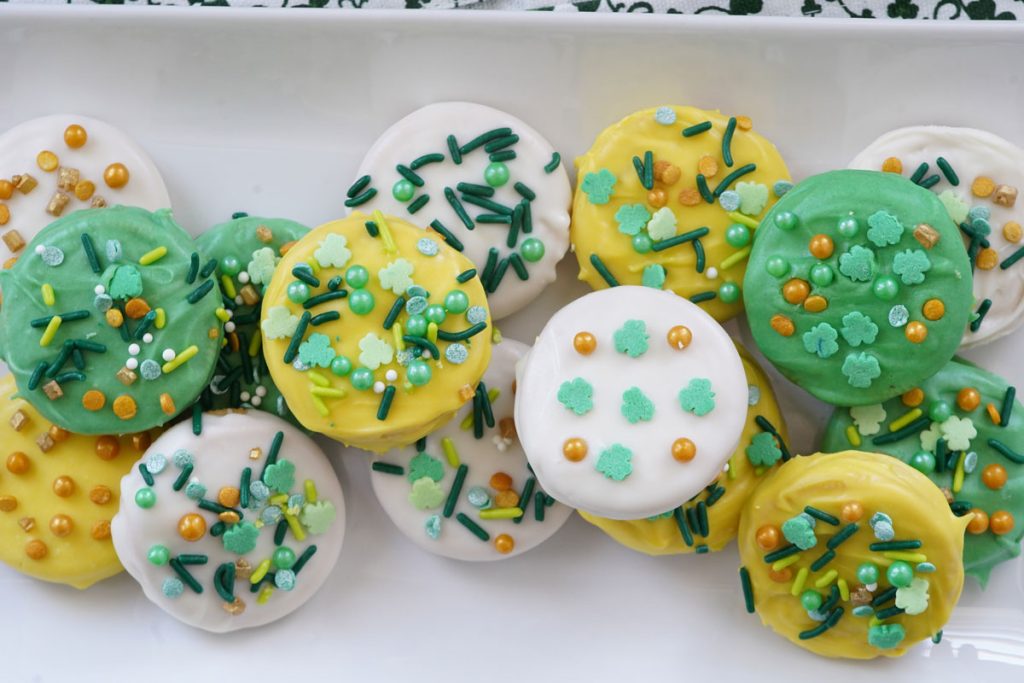 St. Patrick's day oreos