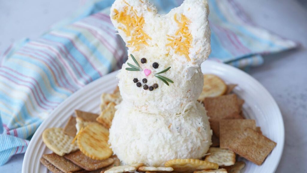 cream cheese easter bunny