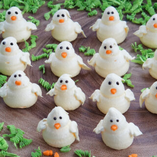 Easter meringue chicks