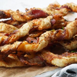 cheesy bacon twists