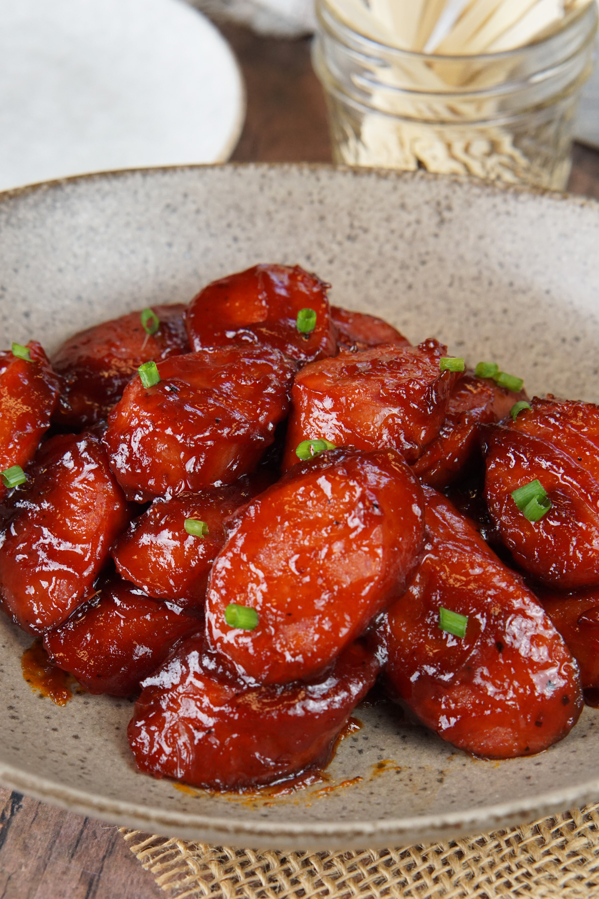 BBQ Smoked Sausage Bites