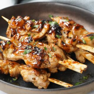 bourbon chicken skewers