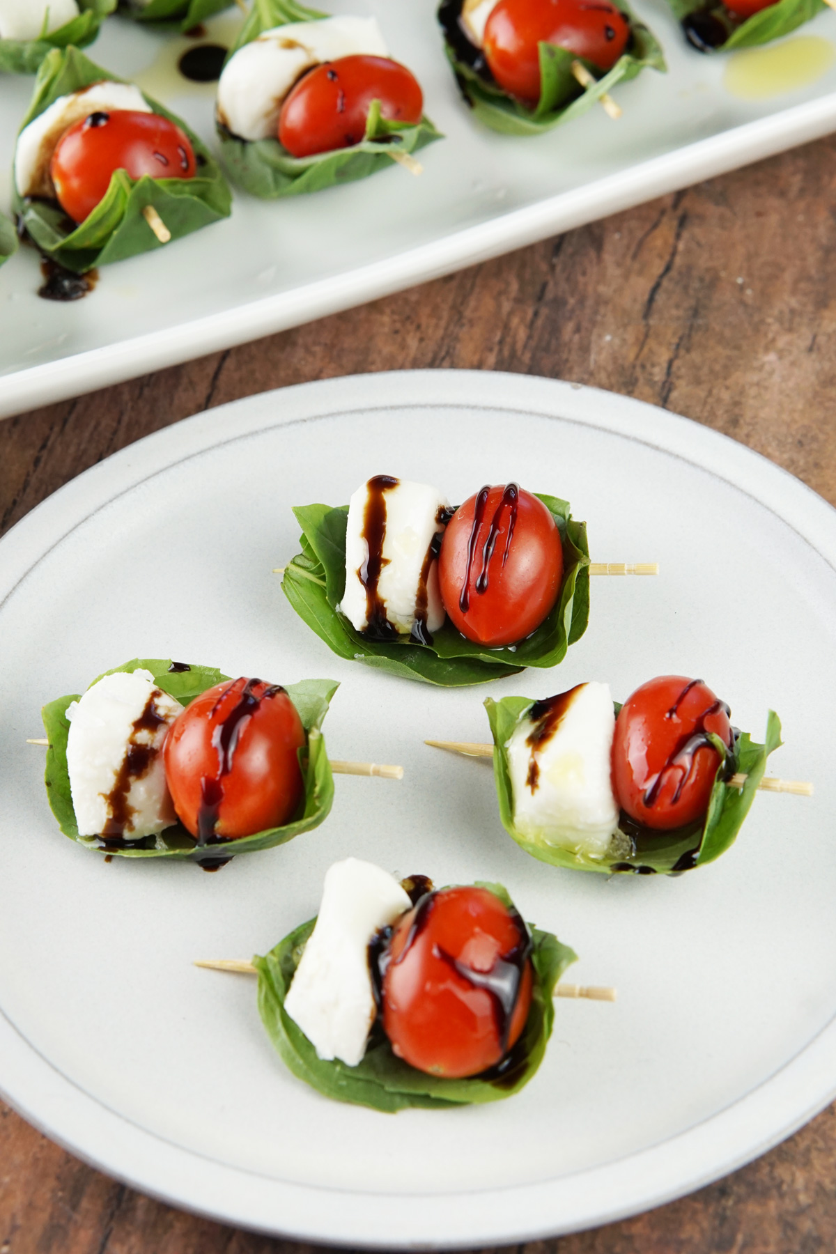 Easy Caprese Skewers