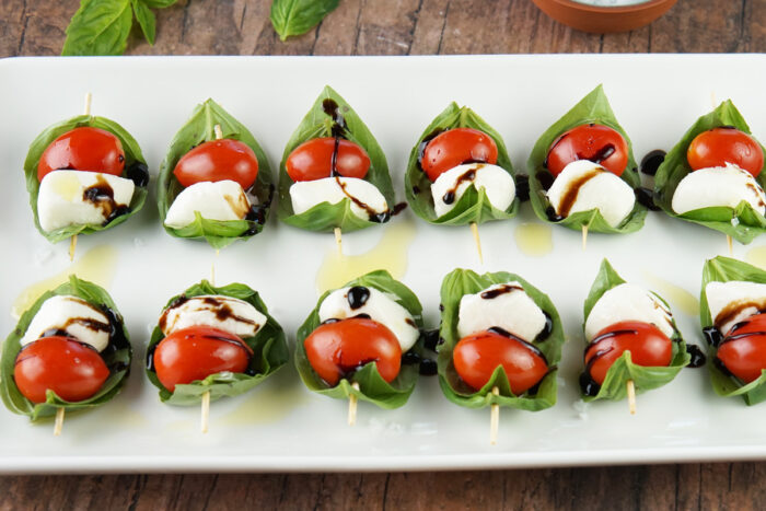 Easy Caprese Skewers