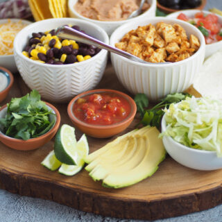 Mexican charcuterie board